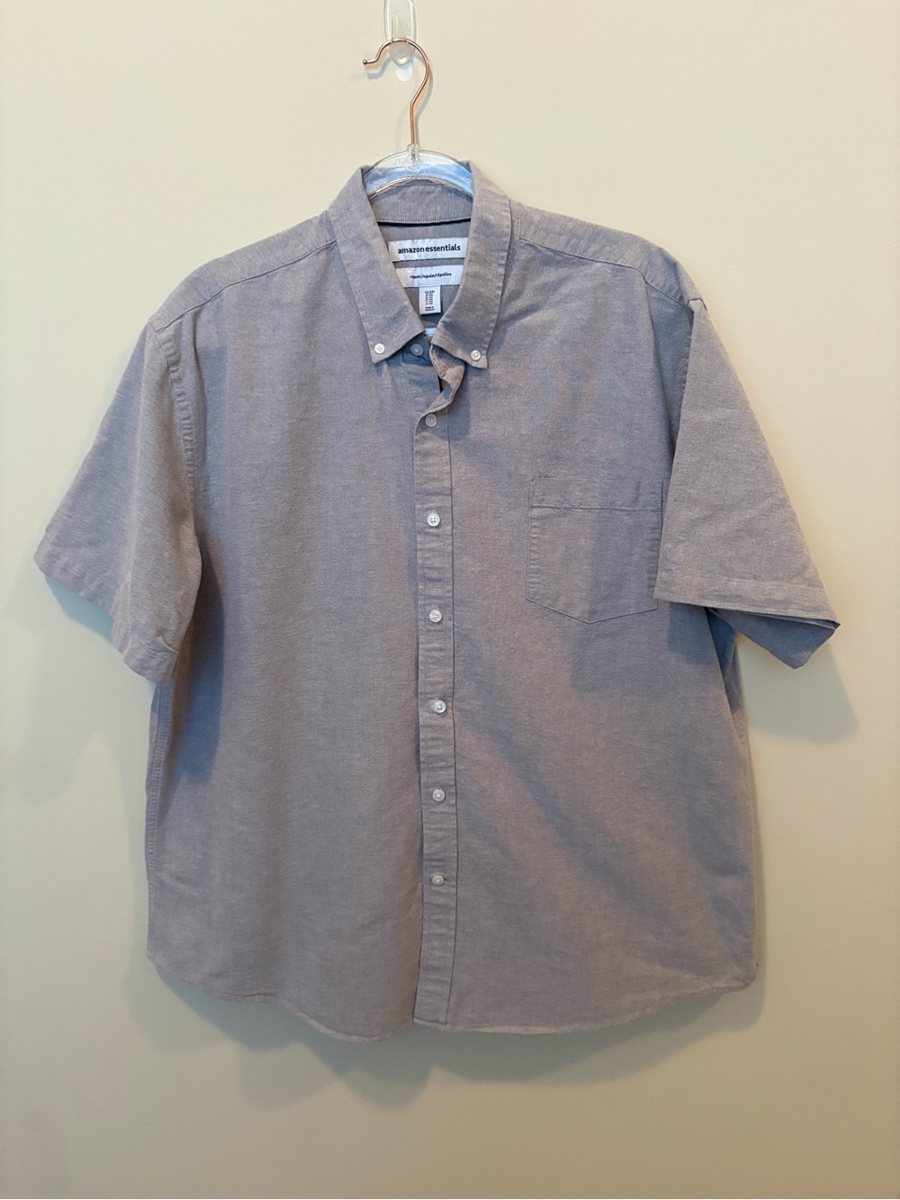 Amazon Essentials Oxford Short Sleeve Shirt